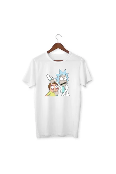 Rick And Morty Baskılı Çocuk Tişört