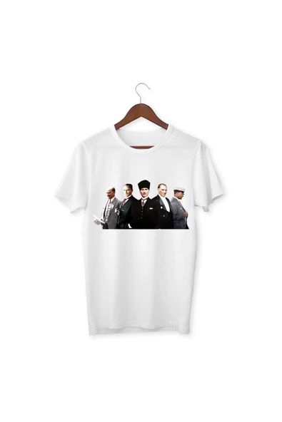 100. Yıl Atatürk Cumhuriyet Bayramı Baskılı T-shirt Unisex ürün görseli