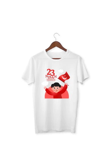 23 Nisan Bayram Baskılı Çocuk Tshirt