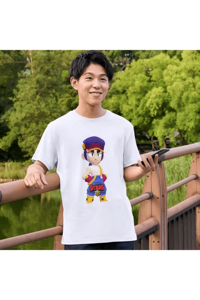 Fang Brawl Stars Fang Tişört Brawl Stars Fang T-shirt - 3