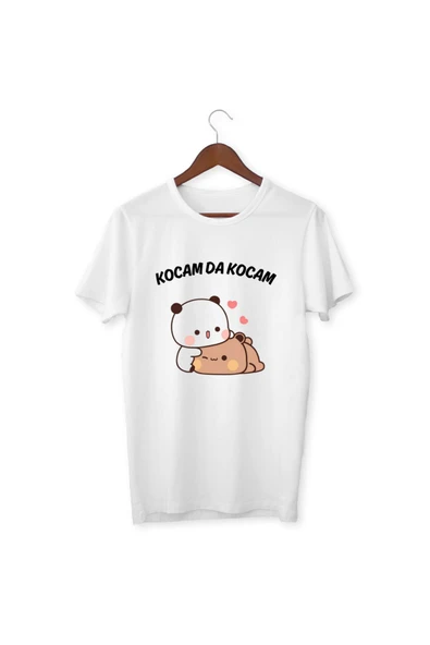 Kocam da Kocam Tişört Yetişkin T-shirt Dudu Bubu