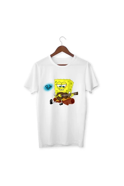 Sünger Bob Baskılı Çocuk Tişört