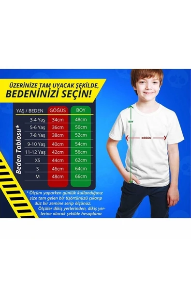 Baskılı Çocuk Tshirt - 3
