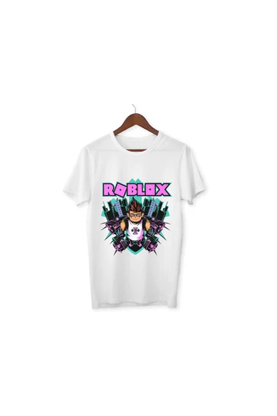 Roblox Tişört Çocuk Yetişkin T-shirt Roblox Özel Seri ürün görseli