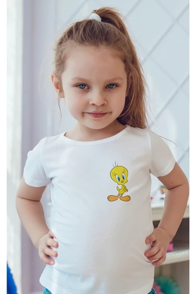 Baskılı Çocuk Tshirt - 2
