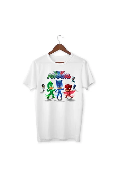 Pjmasks Baskılı Çocuk Tshirt