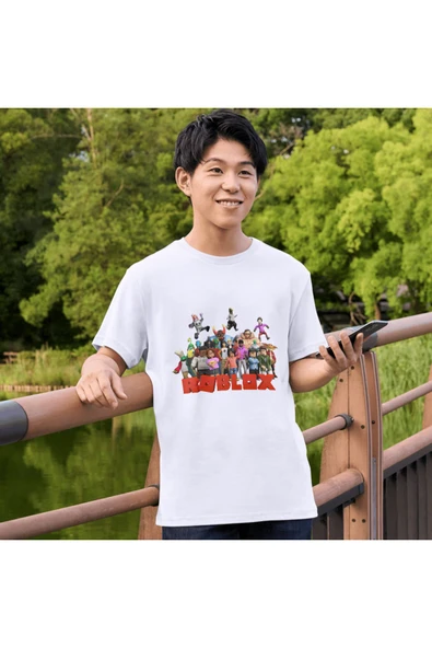 Roblox Tişört Çocuk Yetişkin T-shirt Roblox Özel Seri - 3