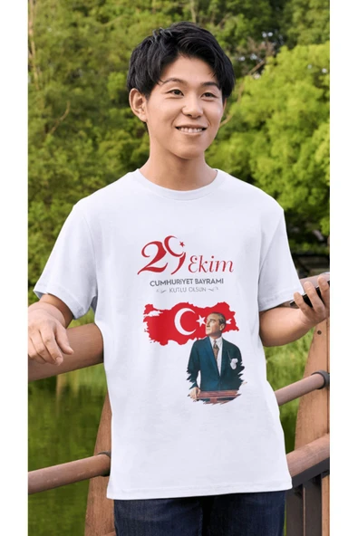 29 Ekim Tişörtleri Cumhuriyet Bayramı T-shirt - 3