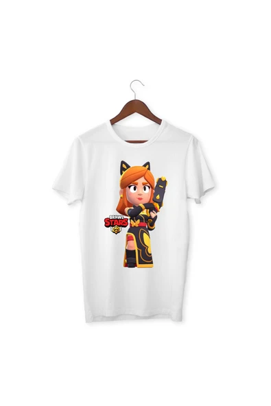 Brawl Stars Piper Çocuk Yetişkin Beyaz T-shirt Unisex Çocuk Tişört ürün görseli