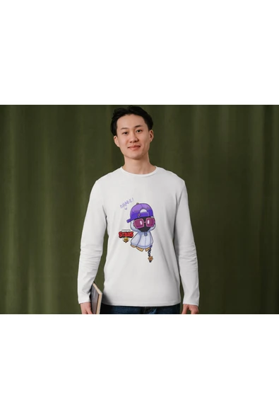 Brawl Stars Shade Uzun Kollu İnce T-shirt Çocuk Yetişkin Brawl Stars Shade Uzun Kollu Tişört - 3