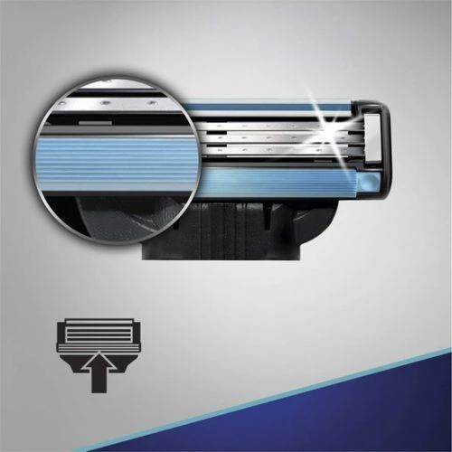 Gillette Mach3 Bıçak - Gillette Mach 3 Turbo- Mach 3 Tıraş Bıçağı- Mac3 Traş Bıçağı - 5