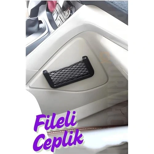 Araç Organizer Fileli Ceplik