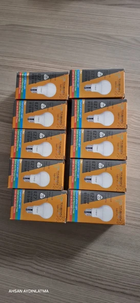 9W LED AMPUL 10LU AVANTAJLI PAKET