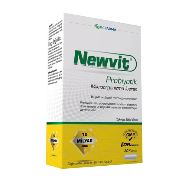 Newvit Probiyotik 30 Kapsül ürün görseli 1