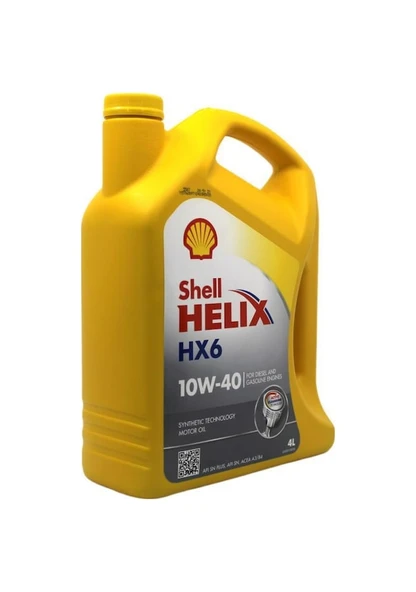 Shell Helix HX6 10W-40 Sentetik Motor Yağı 4 L - 3