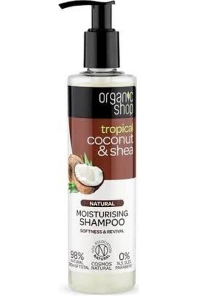 Organic Shop Hindistan Cevizi & Shea Yağlı Saç Bakım Kremi 280 ML