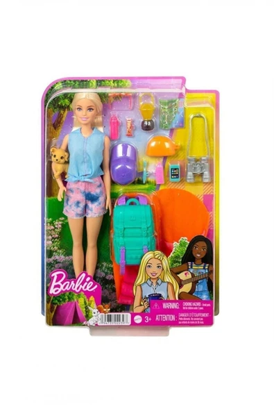 BARBİE Mattel Kampa Gidiyor Oyun Set Hdf72-hdf73 Lisanslı Ürün P