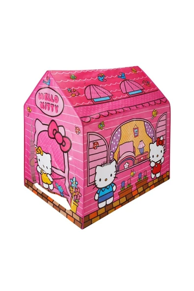 SUNMAN Hello Kitty Oyun Evi Çadır Kız Çocuk Pembe Oyun Çadırı