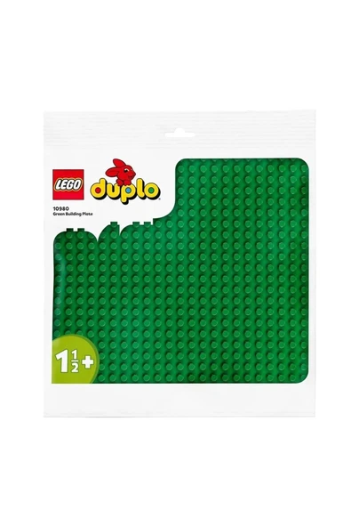 LEGO FABBATOYS 10980 Lego Duplo Yeşil Zemin, 1 parça +1,5 Yaş