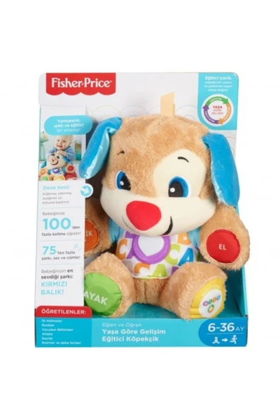 FISHER PRICE Eğitici Köpekçik Türkçe Mavi Fpn79 ürün görseli
