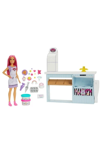BARBİE Mattel 'nin Pasta Dükkanı Hgb73 Lisanslı Ürün - 2