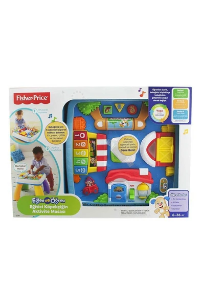 FISHER PRICE Eğitici Köpekçiğin Aktivite Masası Drh44 - 2