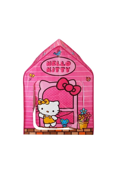 SUNMAN Hello Kitty Oyun Evi Çadır Kız Çocuk Pembe Oyun Çadırı - 2