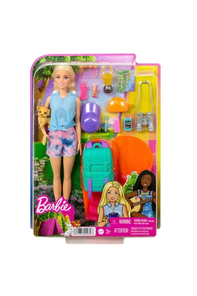 BARBİE Kampa Gidiyor Oyun Seti