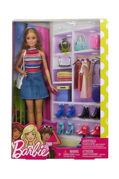BARBİE Bebek Ve Muhteşem Aksesuarları Fvj42