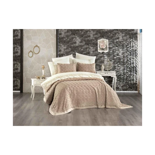 KASSO 10 PARÇA ÇEYİZ SETİ BELLA  ANTRASİT ürün görseli