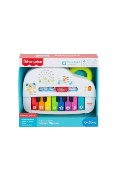 FISHER PRICE Tuna Gtw20 Fp Neşeli Piyano /türkçe /eğlen Ve Öğren