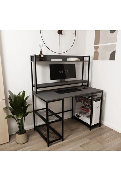 Deconode Regal Raflı Çalışma Masası - 2