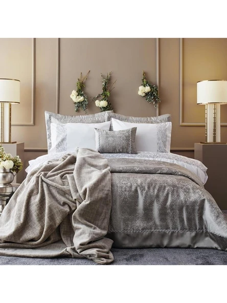 APRİCİTAS HOME EXCLUSİVE 11 PRÇ ÇEYİZ SETİ SİLVA GRİ - 4