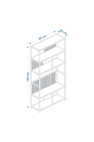Deconode Eleganza Kitaplık - 3