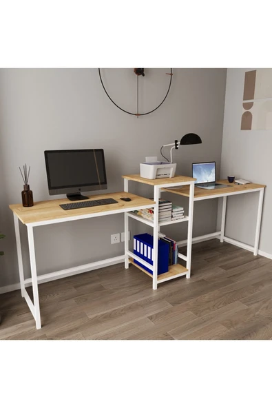 Deconode Duodesk 2 Kişilik Çalışma Masası