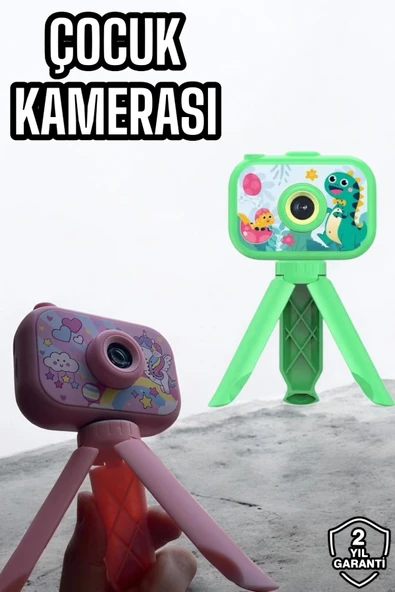 Çocuklara Özel Dijital LCD Ekran 1080P HD Görüntü Kaliteli