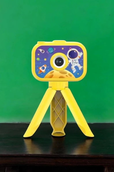 Ayaklı Mini Fotoğraf Makinesi Çocuk Için Eğitici Video Kamera (Kopya) - 4