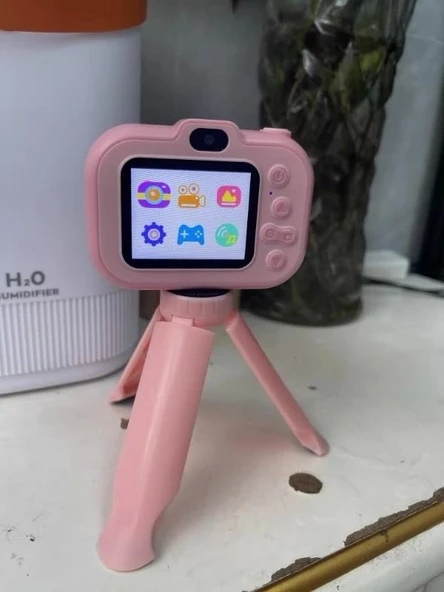 Ayaklı Mini Fotoğraf Makinesi Çocuk Için Eğitici Video Kamera (Kopya) - 2