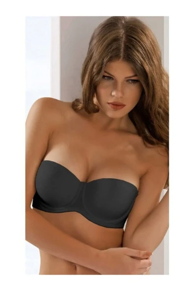 LE JARDİN 7030 MİKRO KAPLI SİLİKONLU SÜTYEN SİYAH