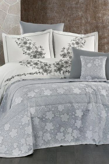İRİNA OLİVİA WEDDİNG SET 8 PARÇA GRİ - 4