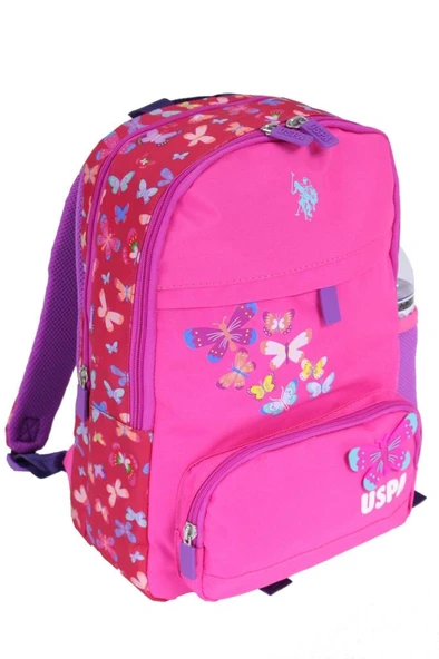 U.S. Polo Assn. Sırt Çantası Pembe Mor 22166 - 2