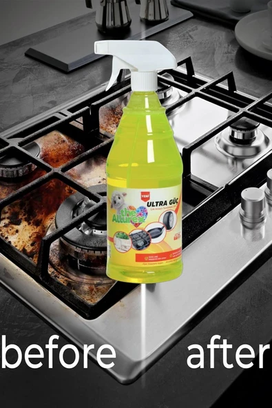 YENİ ULTRA GÜÇ ETKİSİ (Kir-Yağ-Leke Sökücü) 1000 ml x4 adet - 2