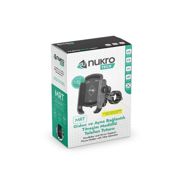 NUKROTECH MRT TİTREŞİM MODÜLLÜ TELEFON TUTUCU (GİDON VE AYNA APARATLI) - Resim 4