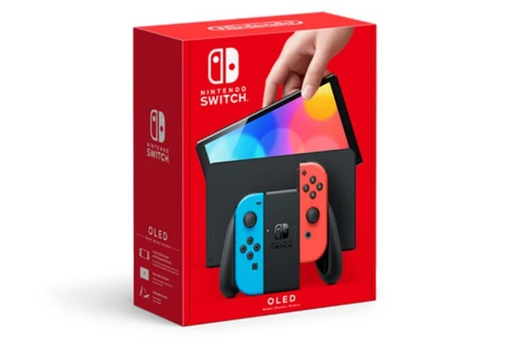Nintendo Switch OLED Kırmızı-Mavi Oyun Konsolu
