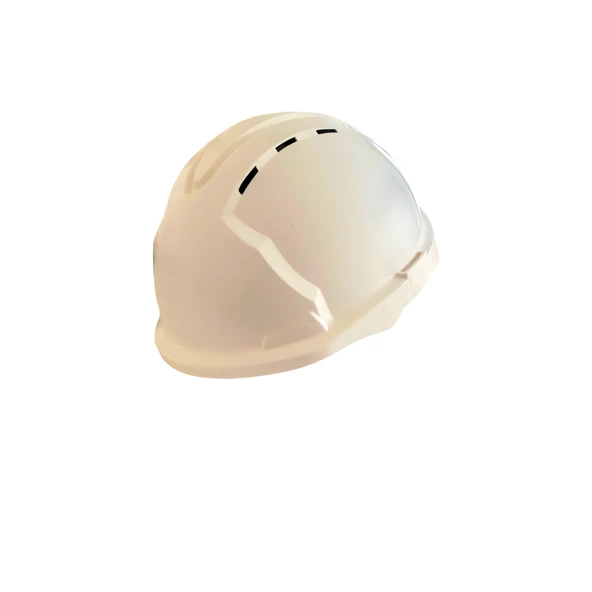 FLIQA HB100 Standart Baret (Beyaz-5Adet) – Dayanıklı Başlık + Kulak Tıkacı - 3