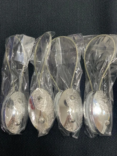 NİVEMESHOME COLMAR GÜMÜŞ MIKNATISLI PERDE TOKASI - 2