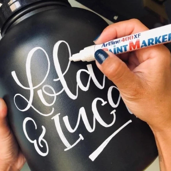 Artline 400XF Paint Marker Çok Amaçlı Boyama Markörü 2.3 mm Siyah - 3