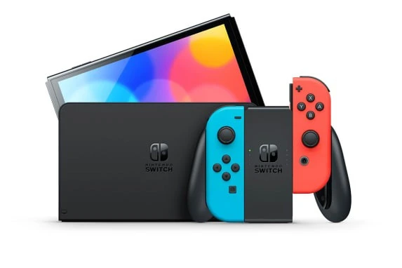 Nintendo Switch OLED Kırmızı-Mavi Oyun Konsolu - 2