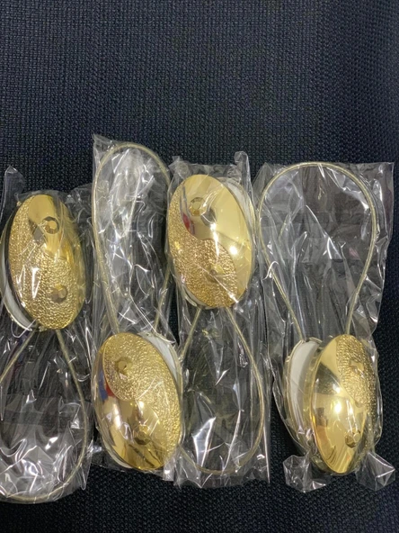 NİVEMESHOME COLMAR GOLD MIKNATISLI PERDE TOKASI - 2