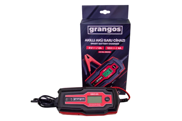 Grangos GBC4A 6V/12V 70Ah Akıllı Dijital Akü Şarj ve Bakım Cihazı - 3